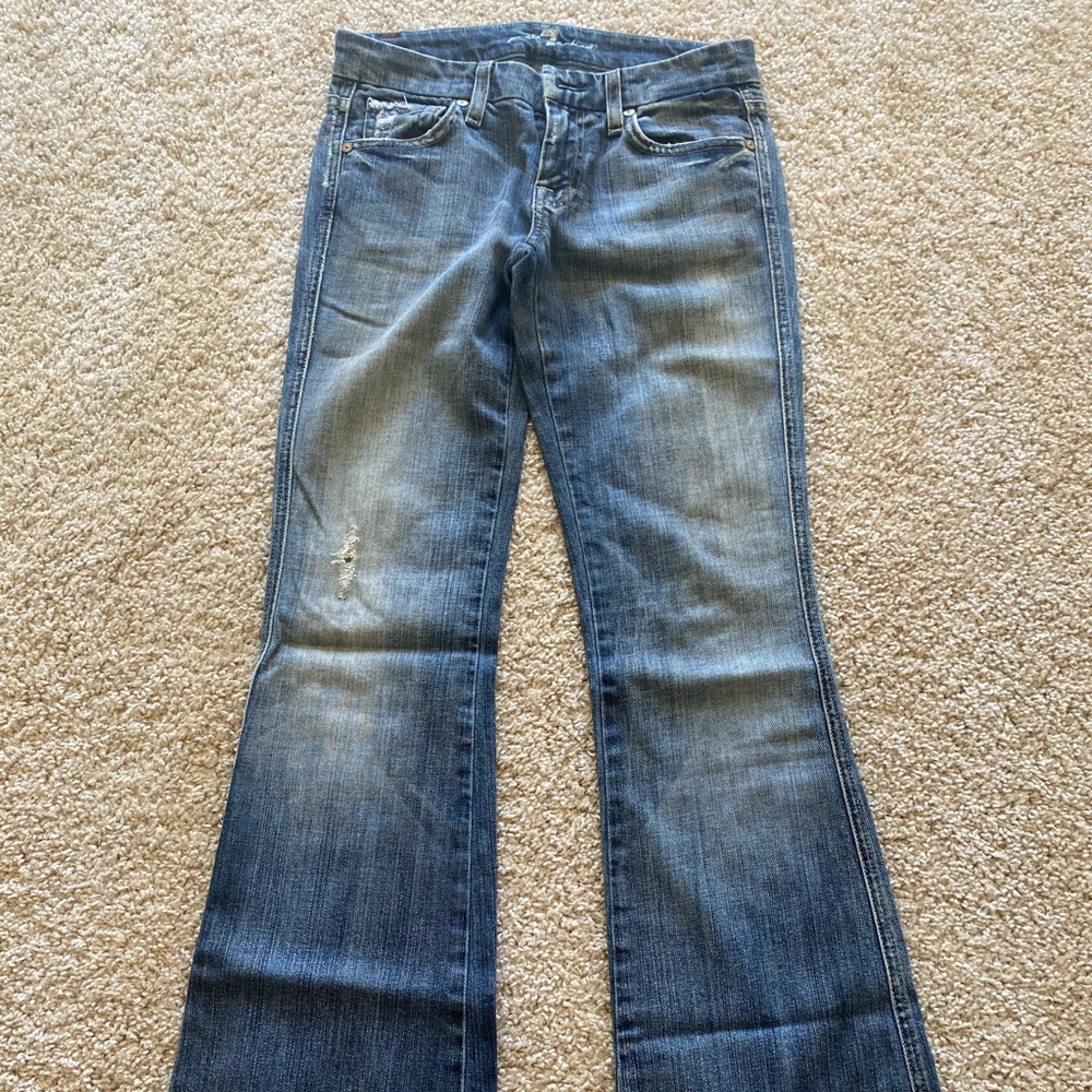 7 for all Mankind A-pocket  jeans size 25